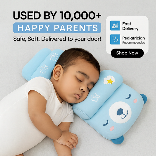 SnugNest™ Baby Head Support Pillow